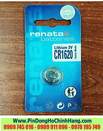 Pin Renata CR1620, Pin CR1620